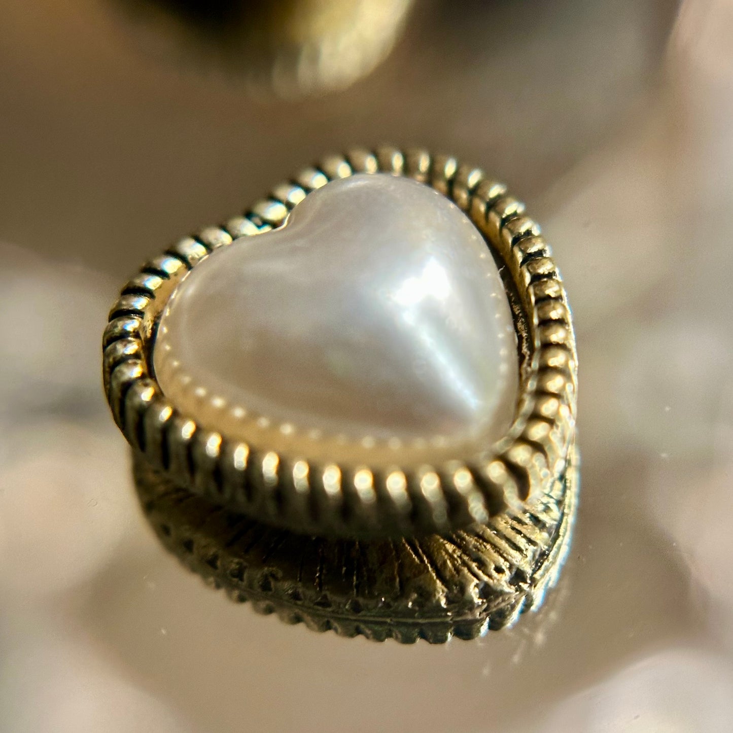 Gold Heart Charm