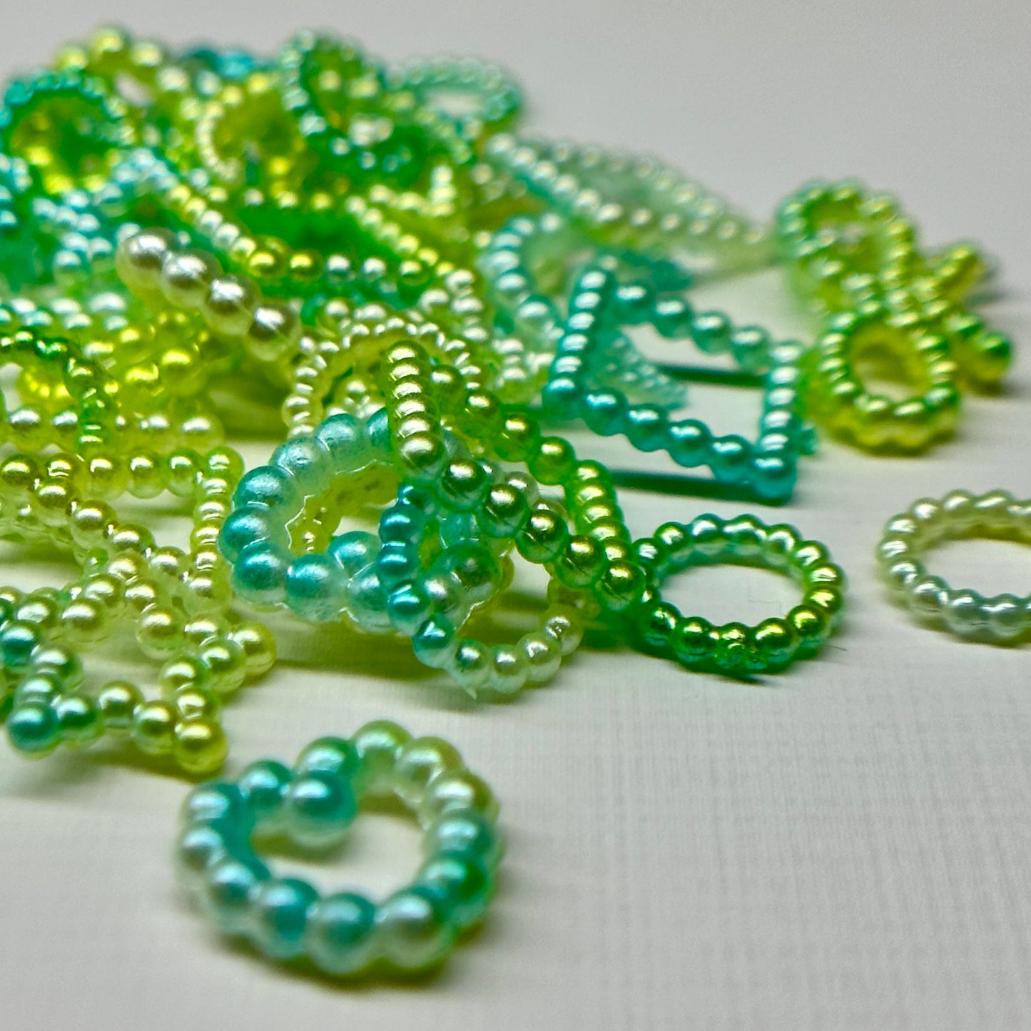 Assorted Pearl shapes charms