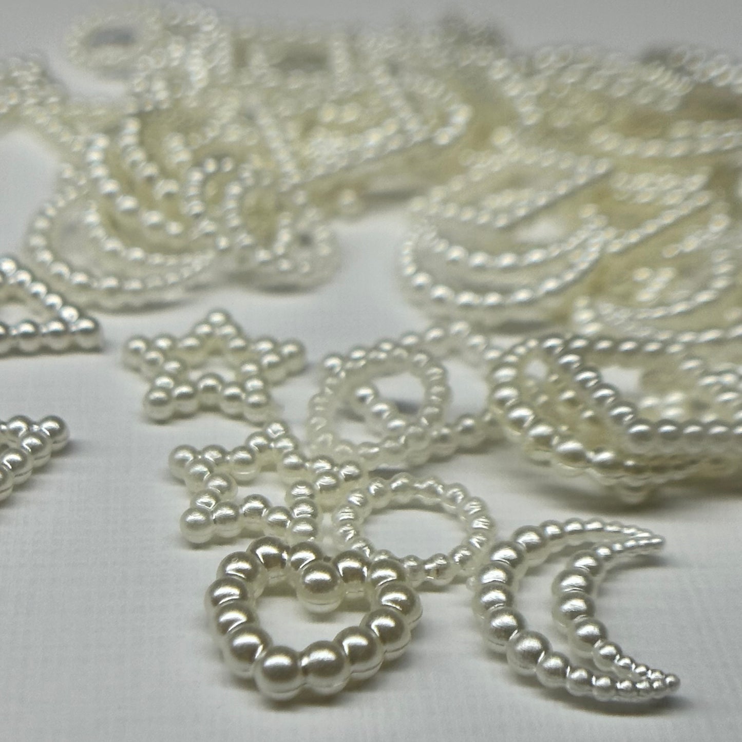 Assorted Pearl shapes charms