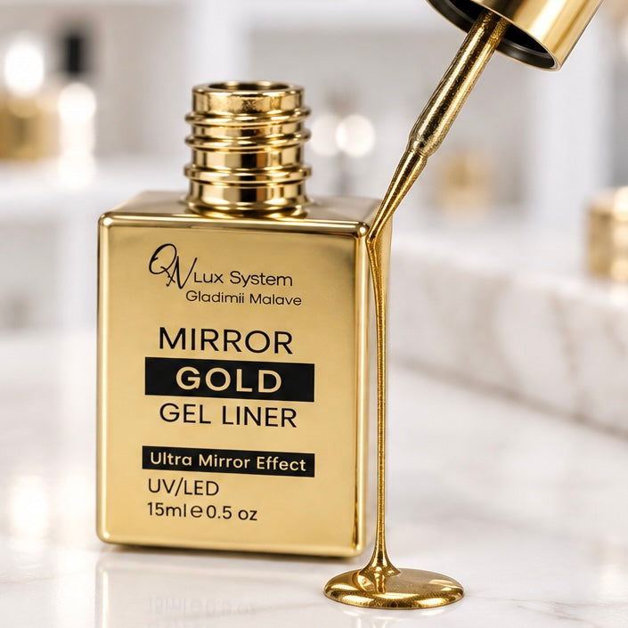 Premium Non-Wipe Mirror GOLD Gel Liner