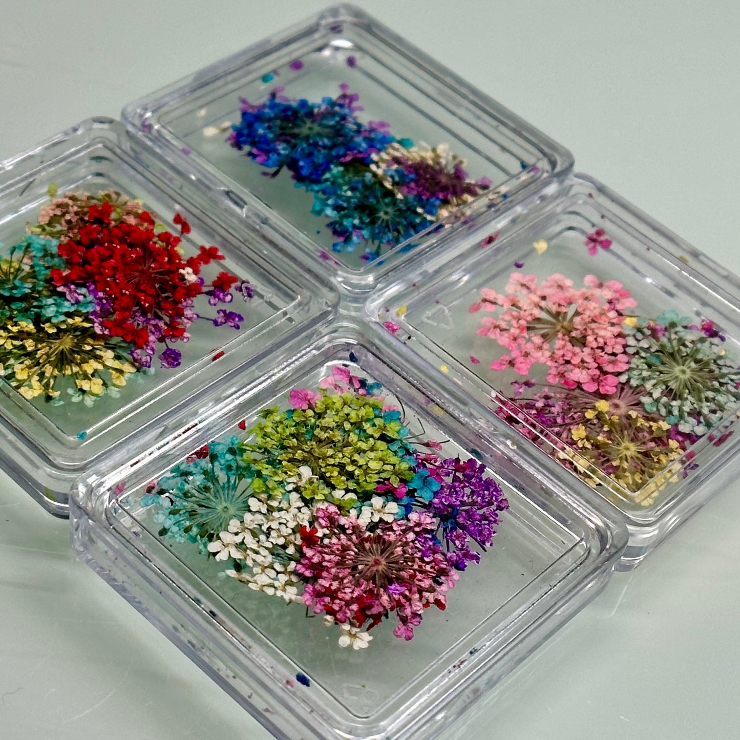 3D Dry Flower quads