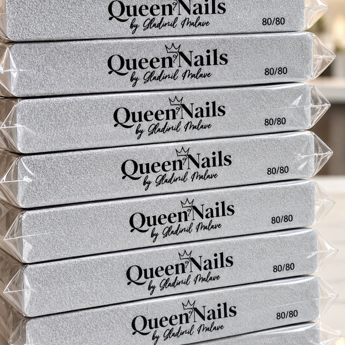 Queen Nails Premium 80/80 Nail File