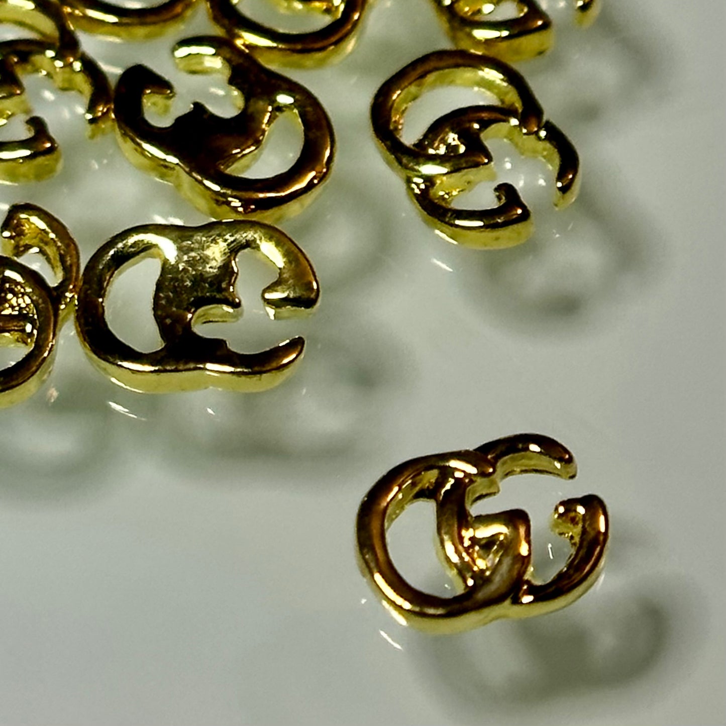 Designer G/G Gold Charm