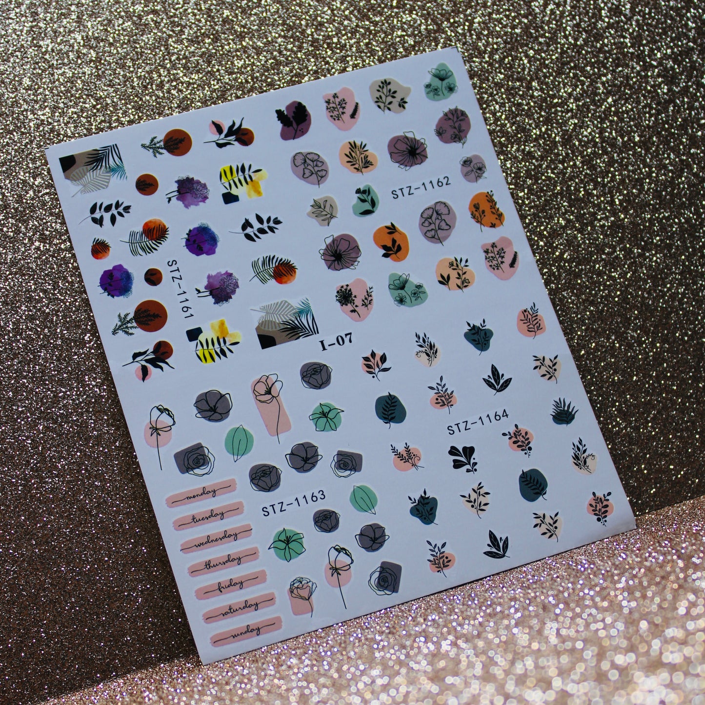 Abstract Water Decals
