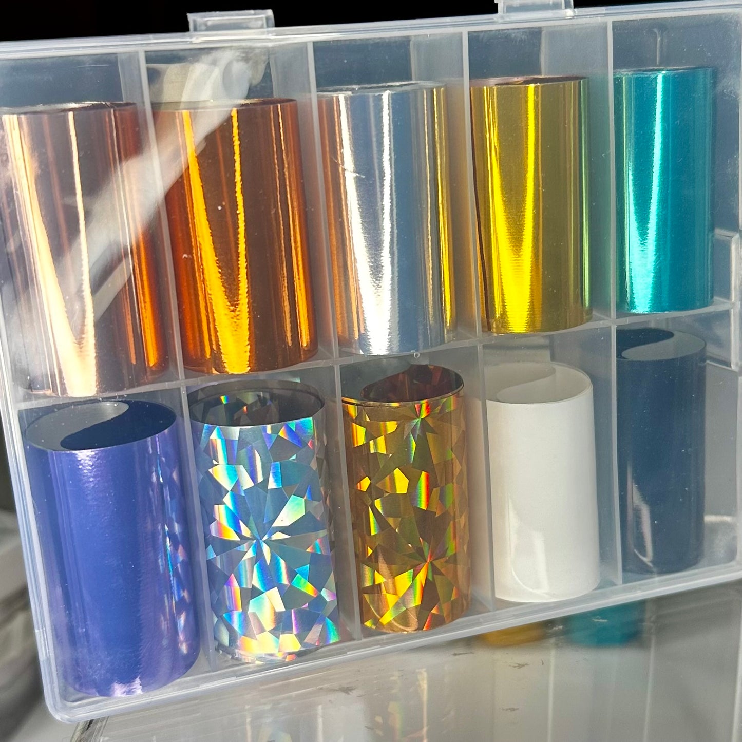 Transfer foil Pieces