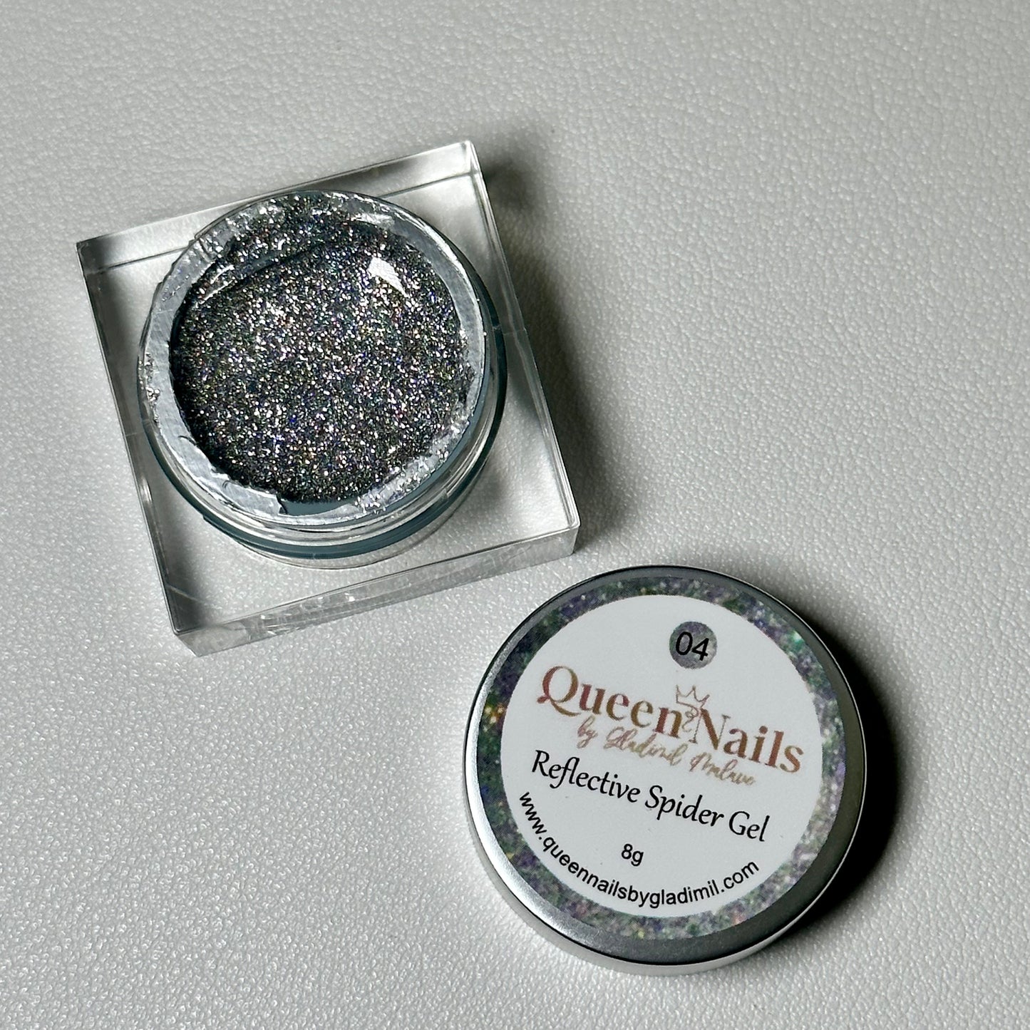 Non wipe Reflective spider gel