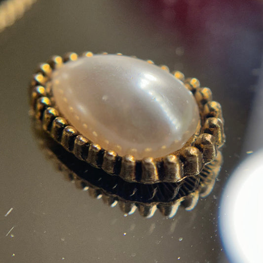 Gold Pearl Charms