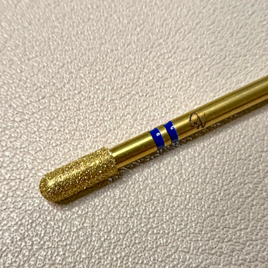 Double Band Rounded Cylinder Diamond Nail Bit (Medium Grit)