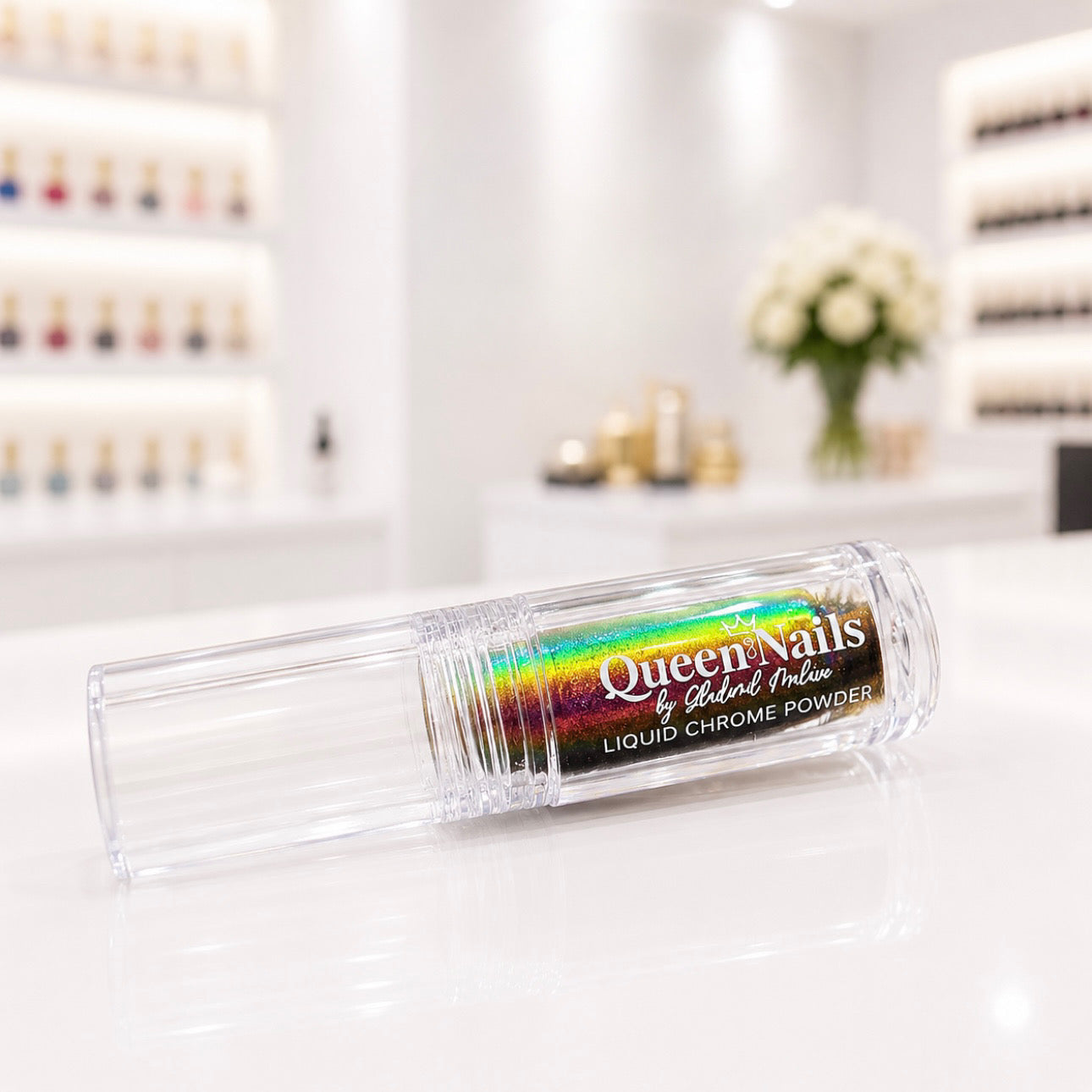 Rainbow Liquid chrome