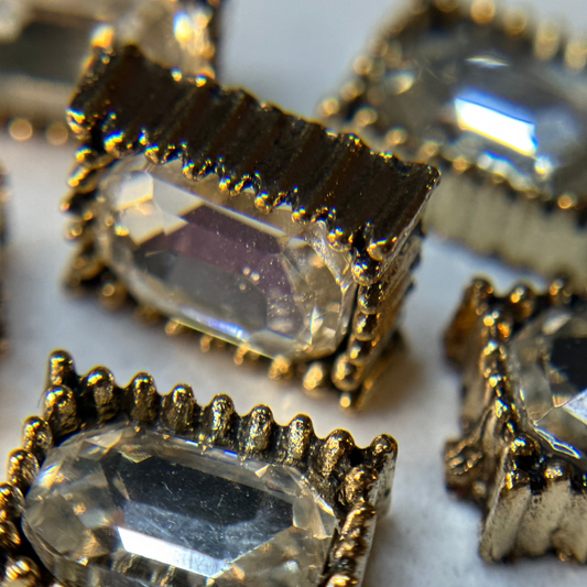 Gold Crystal Frame