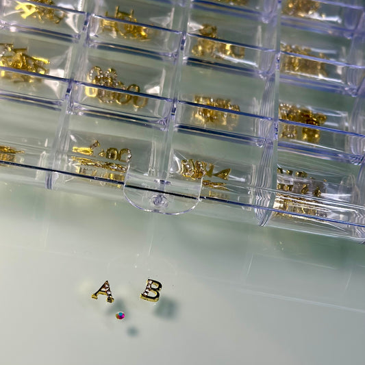 A-Z Gold Letters
